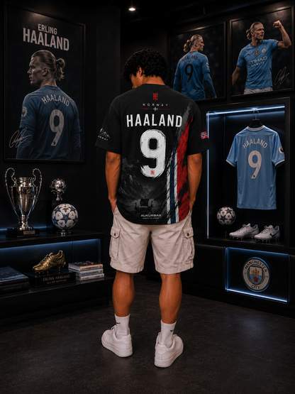 Haaland Norway Oversized Premium T-Shirt