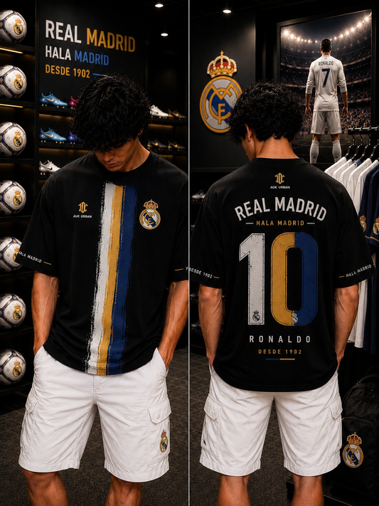 Real Madrid Ronaldo 10 - Oversized T-Shirt