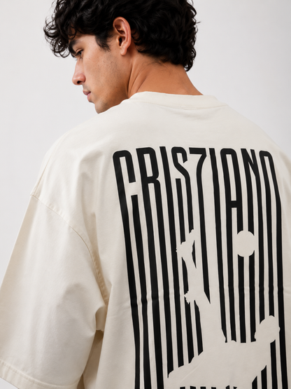Cristiano Phantom Lines Oversized Tee – Iconic Football Streetwear