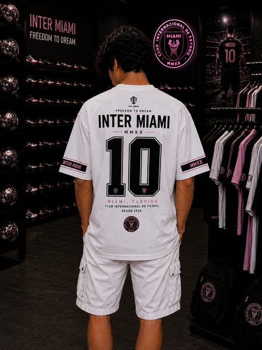 Inter Miami 10 - Oversized T-Shirt