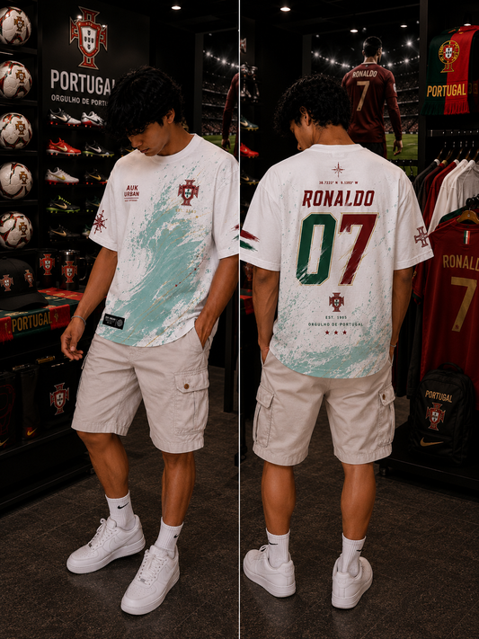 Portugal Ronaldo 07 - Oversized T-Shirt