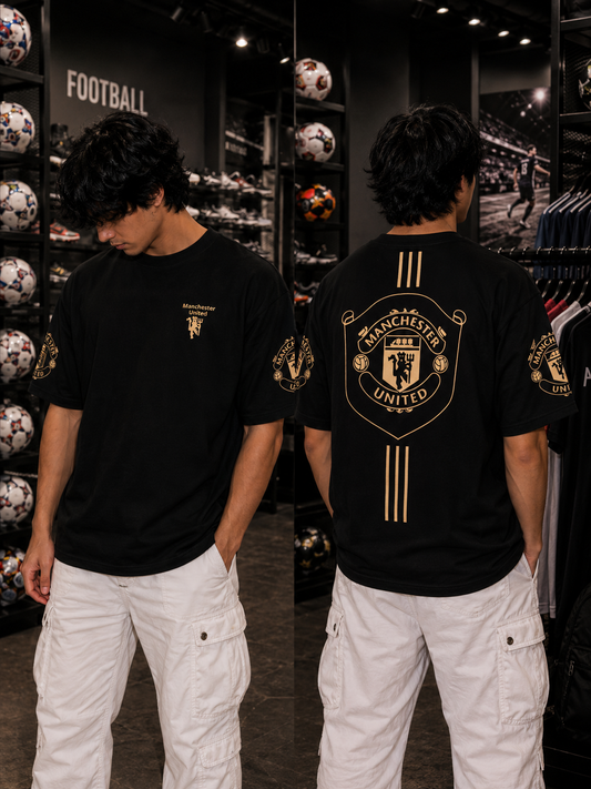 Manchester United Oversized Tee – Red Devils Streetwear Edition