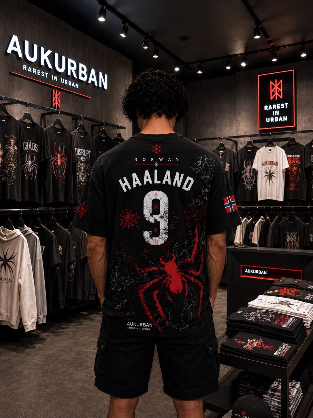 Haaland x Spider Oversized T-Shirt