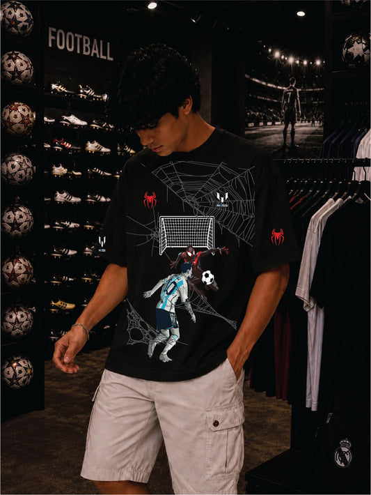 Messi x Spider Goalkeeper Oversized T-Shirt