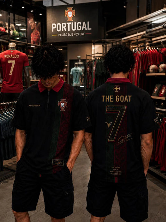 Portugal "The GOAT 7" Premium Oversized T-Shirt